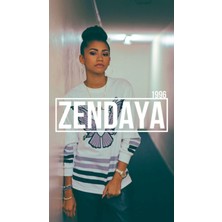 Anime And Your World Zendaya Coleman  Defter 1 Adet Özel Tasarım A4 Boyutu 21*29 cm Telli Çizgisiz Büyük Boy Defter