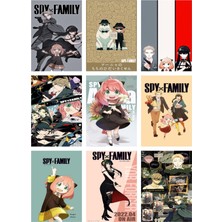 Anime And Your World  Spy x Family Yeni Defter 1 Adet Özel Tasarım A4 Boyutu 21*29 cm Telli Kareli Büyük Boy Defter