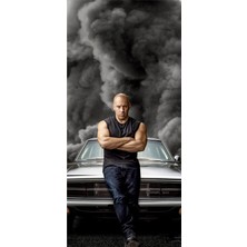 Anime And Your World Vin Diesel  Defter 1 Adet Özel Tasarım A4 Boyutu 21*29 cm Telli Çizgisiz Büyük Boy Defter