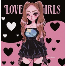 Anime And Your World Blackpink Manga  Defter 1 Adet Özel Tasarım A5 Boyutu 15*21 cm  Telli Çizgisiz Orta Boy defter