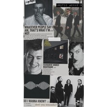 Anime And Your World Arctic Monkeys  Defter 1 Adet Özel Tasarım A5 Boyutu 15*21 cm  Telli Çizgisiz Orta Boy defter