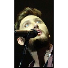 Anime And Your World James Arthur  Defter 1 Adet Özel Tasarım A4 Boyutu 21*29 cm Telli Kareli Büyük Boy Defter