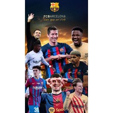 Anime And Your World  Fc Barcelona Defter 1 Adet Özel Tasarım A4 Boyutu 21*29 cm Telli Çizgili Büyük Boy Defter