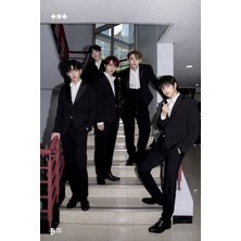 Anime And Your World Txt Kpop  Defter 1 Adet Özel Tasarım A4 Boyutu 21*29 cm Telli Kareli Büyük Boy Defter