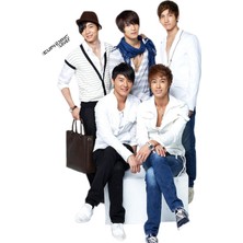 Anime And Your World   Tvxq Kpop Defter 1 Adet Özel Tasarım A4 Boyutu 21*29 cm Telli Kareli Büyük Boy Defter