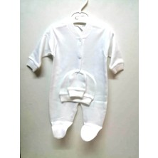 Hayal Sepeti Organik %100 Pamuk 0-3 Aylık Yeni Doğan Bebek Tulumu 445