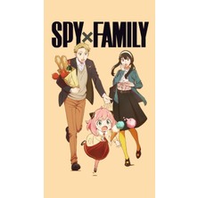 Anime And Your World Spy x Family Yeni  Defter 1 Adet Özel Tasarım A4 Boyutu 21*29 cm Telli Çizgisiz Büyük Boy Defter