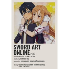 Anime And Your World Anime Kpop Bilgi Kart Defter 1 Adet Özel Tasarım A4 Boyutu 21*29 cm Telli Çizgili Büyük Boy Defter