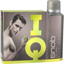 Snob Iq Edt 100 ml Erkek Parfüm  +150 ml Deodorant