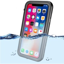 Wowacs Apple iPhone x ile Uyumlu Kılıf Su Geçirmez 360 Derece Koruma Waterproof Telefon Kılıfı