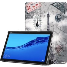 XHAPPY ARCTIC HUNTER Huawei M5 Youth 10.1 Inç Tablet Koruyucu Kılıf Lite Boyalı 10.1 Üç Katlı Uyku Koruyucu Kılıf (Yurt Dışından)