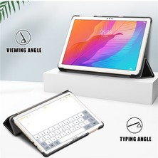 XHAPPY ARCTIC HUNTER Huawei Matepad T10 Tablet Pc Kılıfı T10S Üç Katlı 10.1 Boyalı Koruyucu Kabuk Deri Kılıf (Yurt Dışından)