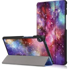 XHAPPY ARCTIC HUNTER Huawei Matepad T8 Tablet Pc Kılıfı C3 8-Inç Üç Katlı Boyalı Uyuyan Deri Kılıf (Yurt Dışından)