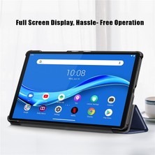 XHAPPY ARCTIC HUNTER Lenovo M10 2. Nesil Tablet Kılıfı X306X Üç Katlı Deri Kılıf Hazırda Bekletme Koruyucu Kılıf (Yurt Dışından)