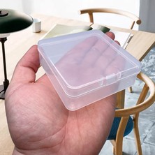 Unbrand 24 Pcs Mini Plastic Storage Containers Box, 3.3x3.3 Inches Empty Hinged Box,için Mücevher, Hardware, Game Pieces, Crafts (Yurt Dışından)