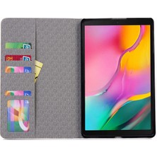 XHAPPY ARCTIC HUNTER Samsung Tab S5E 10.5 2019 Tablet Pc Kılıf Ekose Desenli Deri Kılıf Kılıf (Yurt Dışından)