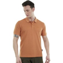 Alpinist Edge Erkek Polo T-Shirt Kiremit