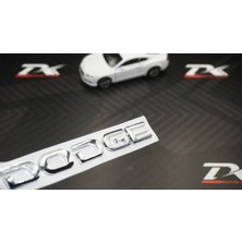 Dk Dodge Bagaj 3m 3D Yazı Logo Amblem
