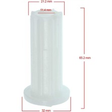 Populer Arnica W 2000 - Promeat Grande Kavrama Parçası Kıyma Makinesi **10 Adet** Uyumlu