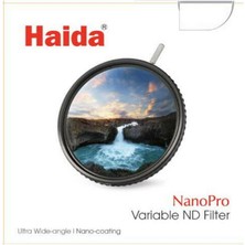 Haida 62MM Nanopro Variable Nd Filtre - HD4221