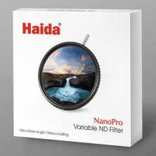 Haida 62MM Nanopro Variable Nd Filtre - HD4221