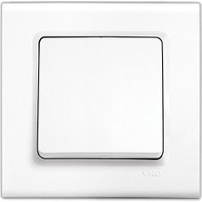 Viko Linnera Anahtar Beyaz (Çerçeve Dahil Değil)