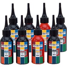 Hp , Epson, Canon, Brother Tanklı Yazıcı Üniversal Mürekkep Dolum Seti 8X100 Gr.