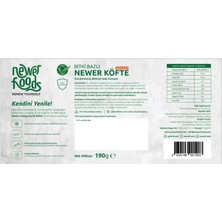 Newer Foods - Bitki Bazlı Newer Köfte - Kasap Usulü 190G