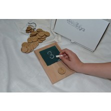 Woodtoy's Montessori Ahşap Harf Matı