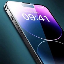 Mobicas Apple iPhone 14 Pro Max Için Seramik Ekran Koruyucu Siyah