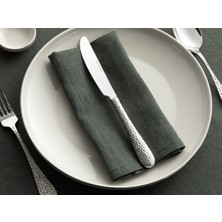English Home Pinoli 18/10 Paslanmaz Çelik Yemek Bıçağı 6 Parça Silver