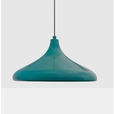 Mylights  Vintage Turkuaz Metal Sarkıt Avize 35CM