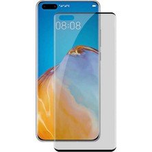 Mobicas Huawei P40 Pro Için Davin Mat Seramik Ekran Koruyucu Siyah