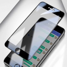 Mobicas Apple iPhone 8 Için 5d Hayalet Cam Ekran Koruyucu Siyah