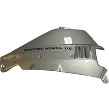 Moto Express Honda Kinetic Dx Sağ Yan Kapak Sele Altı Grenaj Gri A Dp2