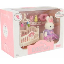 Bay Dreamy Mini Tavşan Aksesuarlı Bebek Odası Seti