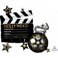 Kidspartim Hollywood Temalı Folyo Balon 76X73 cm