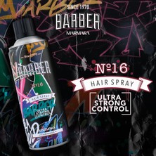 Barber Marmara No. 16 Saç Spreyi Ultra Strong 400 ml, Tutuş: 10/10, Parlaklık: 7/10