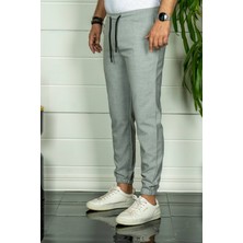 Modamesto Erkek Gri Relaxed Fit Jogger Pantolon