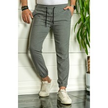 Modamesto Erkek Füme Relaxed Fit Jogger Pantolon