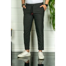 Modamesto Erkek Antrasit Relaxed Fit Double Paça Jogger Pantolon