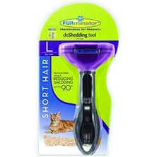 Furminator Short Hair Kısa Tüylü Kediler Için Tüy Tarağı Large