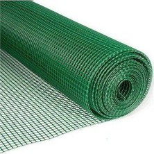 Tekin Pvc Puntalı 25*25 Göz 100 cm 25 Metre Göz Aralıklı Kafes Teli Kümes Teli Tavuk Teli Çit Teli