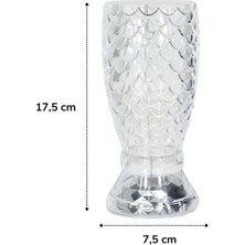 River World  16 Farklı Işık Modu Olan Kristal Akrilik LED USB Şarjlı Kumandalı ( Balık Süzgeç Modeli )
