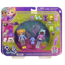 Polly Pocket ve Arkadaşları Farklı Moda Aksesuarları Oyun Setleri HNF51-HKV97