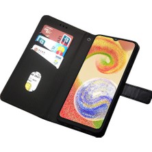 Seashell Digital   Için Idewei M54 5G/F54 5g Telefon Kapağı Ekleme Stili Pu Deri Flip Stand Case ile Kart Yuvası Yeşili (Yurt Dışından)