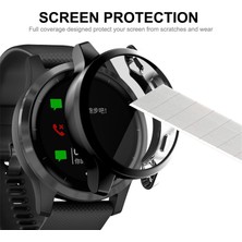 Enkay Garmin Venu 2 Için 45MM / Vivoactive 4 45MM Koruyucu Kılıf Siyah (Yurt Dışından)