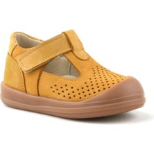 Rakerplus Shaun Hakiki Deri Taba Cırtlı Anatomik Bebek Sandalet