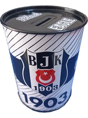 Artlantis Beşiktaş Metal Kumbara Orta Boy Orjinal Lisanslı 1 Adet Bjk Kumbara Taraftar Kumbara Kara Kartal 12X9 cm