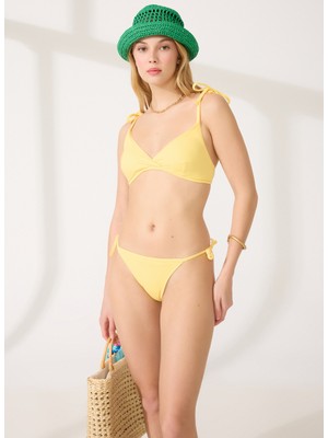 People By Fabrika Sarı Kadın Bikini Takım 217719